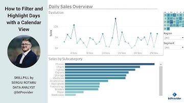 How to Filter and Highlight Days with a Calendar View