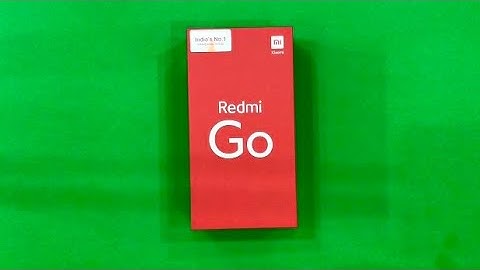 Xiaomi Redmi Go Unboxing