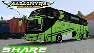 SHARE LIVERY ALMAHYRA KENZIE TRANS KD HINO RM 280 danz project