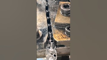 Hollow rivet manufacturing