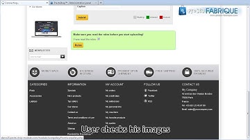 User gallery module for Prestashop
