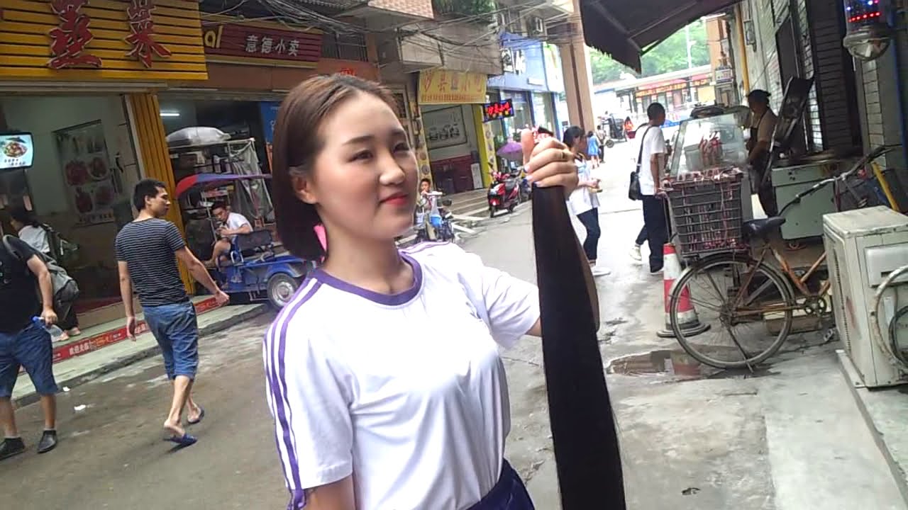 Very long hair cut 12