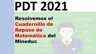PDT Matemática 2021 Cuadernillo de Repaso (#3) Números Reales 🤩!