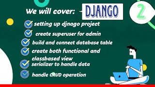 2 | Connect Table to View | Simple CRUD Application | Django tutorial |