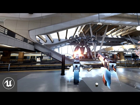 Bullet Train Unreal Engine 4 Demo - Oculus Connect 2