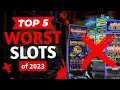 WORST SLOTS 🚫 of 2023 🎰 Think twice before playing these slot machines 🎰