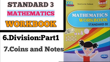 4th Standard math workbook answers 6.Division-Part 1,7.Coins and Notes |class 4 math workbook