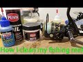 How I clean my fishing reel and do regular maintenance