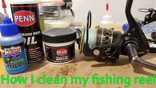 How To Clean and Oil A Reel (inc Saltwater)