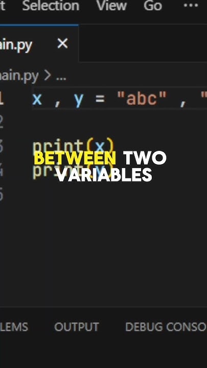 Multi Variable Assign - Python #code #short #programming - YouTube