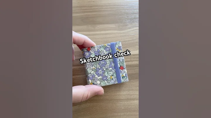 Sketchbook check! The tiny sketchbook is almost complete 👀 #sketchbooktour #tinypainting
