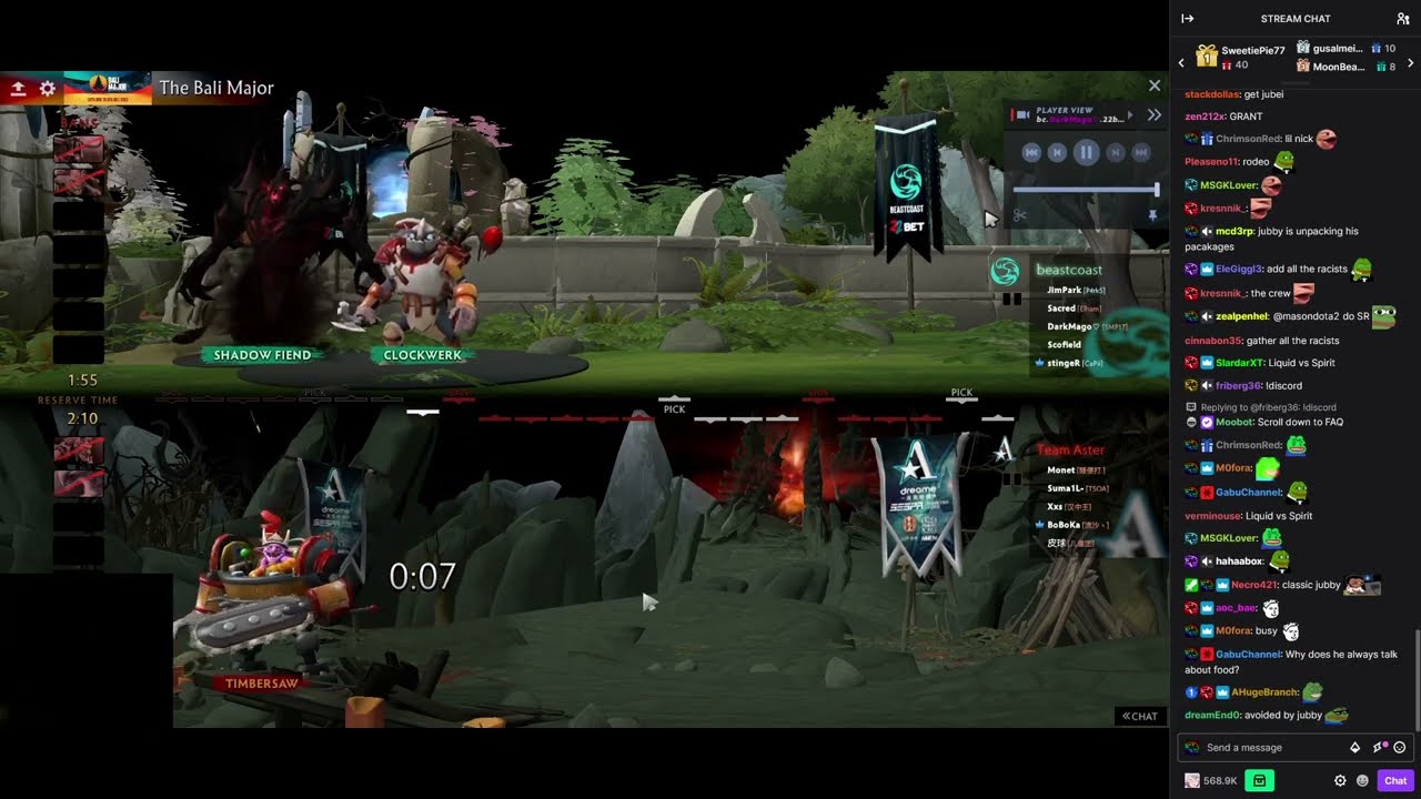 Mason Casting Bali Major Games (Aster vs BeastCoast) (Shopify vs Execration)