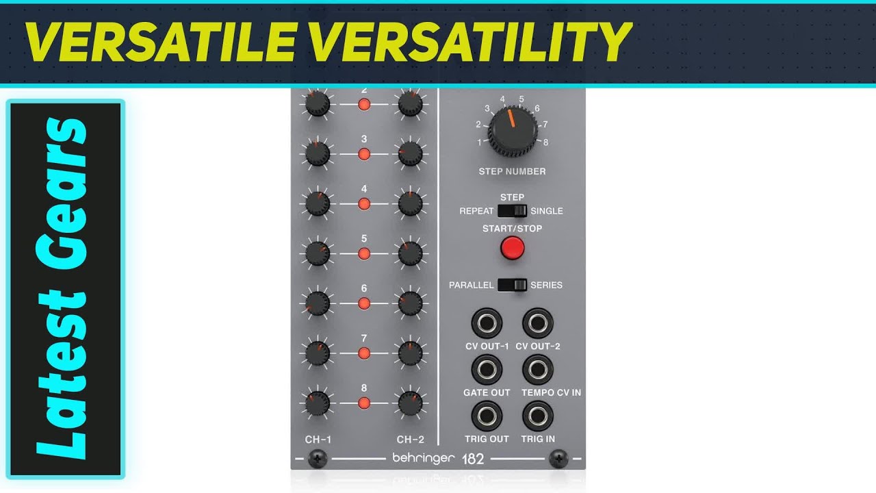 Behringer 182: Essential Classic Analog Sequencer Power