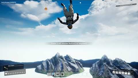 Riding drop pod in Satisfactory