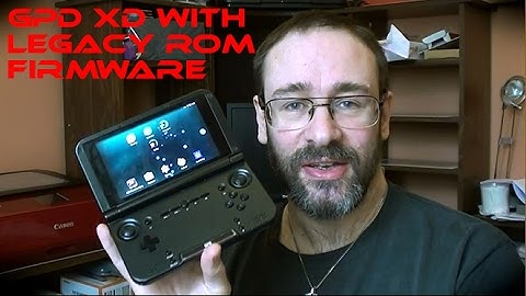 GPD XD after installing LegacyROM firmware. What can it do?