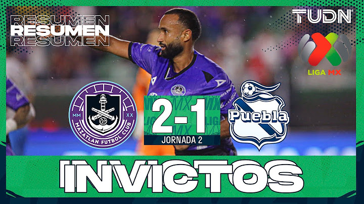 HIGHLIGHTS - Mazatlán 2-1 Puebla | Liga MX - J2 AP 2025 | TUDN