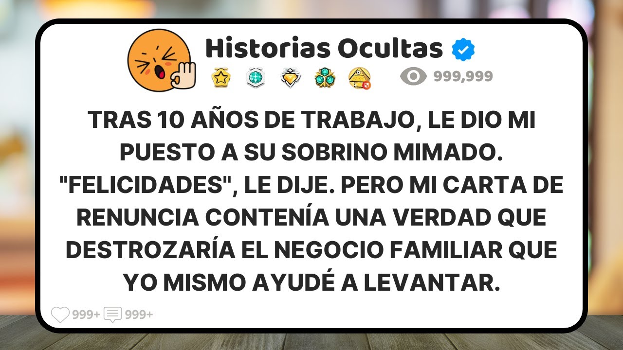 Mi Suegro Se Rio De Mí Cuando Renuncié. La Sonrisa Se Le Borró Al Leer La Carta Que Le Dejé