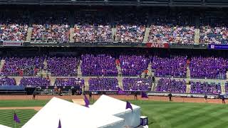 NYU Commencement Ceremony at Yankee Stadium - Tandon School of Engineering (2016-05-18)