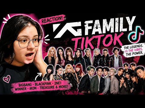 KPOP YG FAMILY TIKTOK COMPILATION
