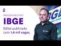 Processo Seletivo IBGE: Edital publicado com 1,4 mil vagas