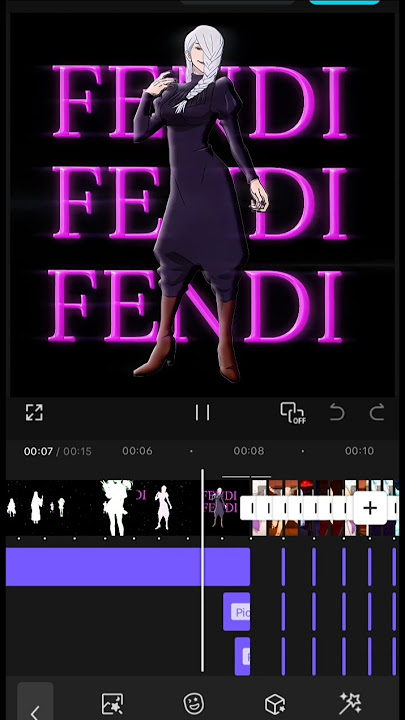 Fendi Fendi Trend Edit ⚡ | Mei Mei | Capcut Mobile 🎥 | #edit #capcut