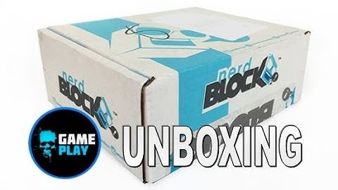 Nerd Block Classic June 2015 Theme English Invasion Unboxing