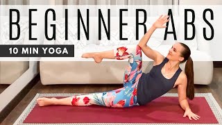 10 min Beginner Yoga Routine for ABS and CORE