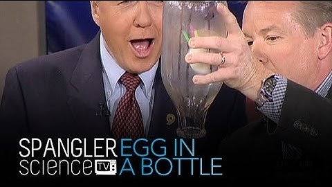 Egg in a Bottle - Cool Science Experiment