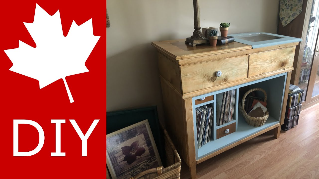 DIY Record Player Stand: Episode 3 - YouTube