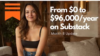 Growing My Substack Income: Month 8 (From $0 to $96,000 ARR)