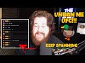 MMA GURU reacts to UFC banning him from CHAT for spamming Duck 🦆