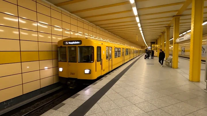 Berlin U-Bahn U5 Ride - Weberwiese to Schillingstraße | 1 Elevator | Germany | 15/11/24
