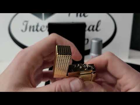 How To Refill And Change The Flint On S T Dupont New Le Grand Cling Lighters