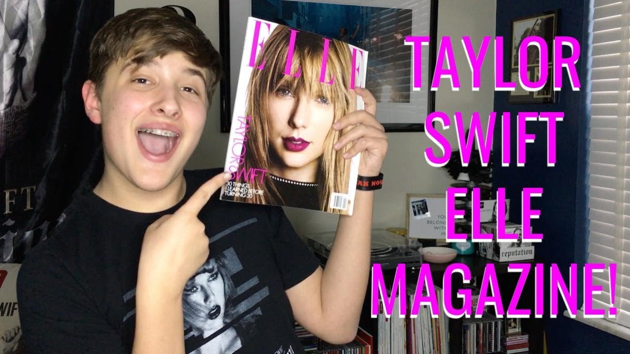 TAYLOR SWIFT ELLE MAGAZINE REVIEW! (April 2019) - YouTube