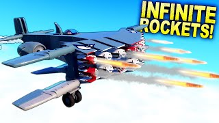 How Many Rockets to Make an INFINITE ROCKET PLANE!