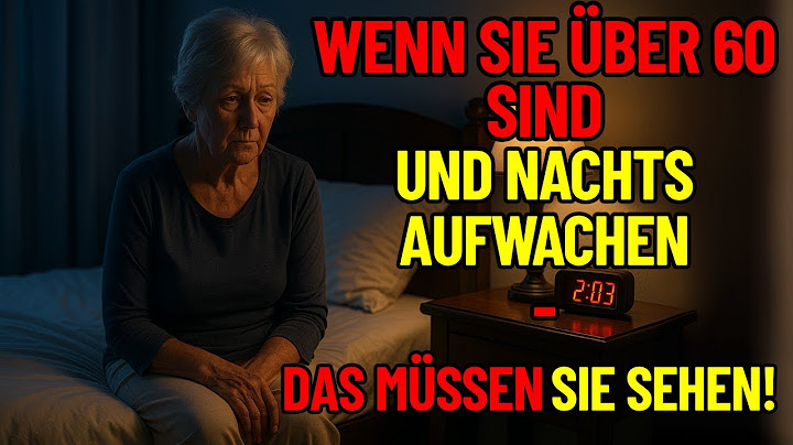 Wenn Sie über 60 sind und nachts aufwachen – Hören Sie mit diesen Gewohnheiten auf!