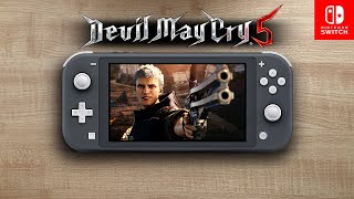 Devil May Cry 5 • Nintendo Switch Lite Gameplay • Remote Play