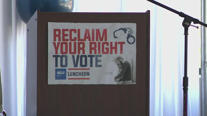 ACLU to help Kentuckians who had voting rights restored