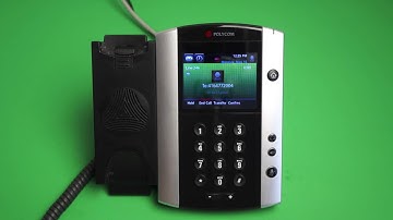 Polycom VVX500: Make A Call