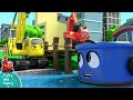 Mrs. Skip in the BOAT - Digley and Dazey | Construction Cartoons for Kids