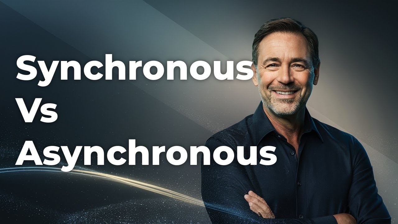 The JavaScript Revolution: Synchronous vs Asynchronous Explained! - YouTube