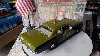 1/18 Autoworld 1966 Chevrolet Biscayne 427 Coupe Maryland State