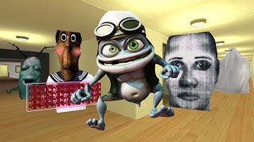 POV CRAZY FROG CUTE OBUNGA SELENE DALGADO AND ALL NEXTBOT #garrysmod100k  #Nextbots