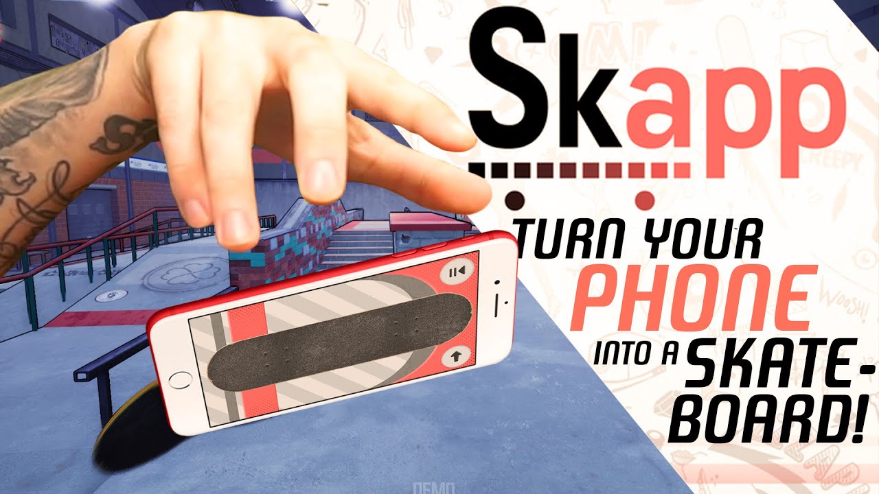 Skapp: que tal um jogo de skate que você controla pelo smartphone