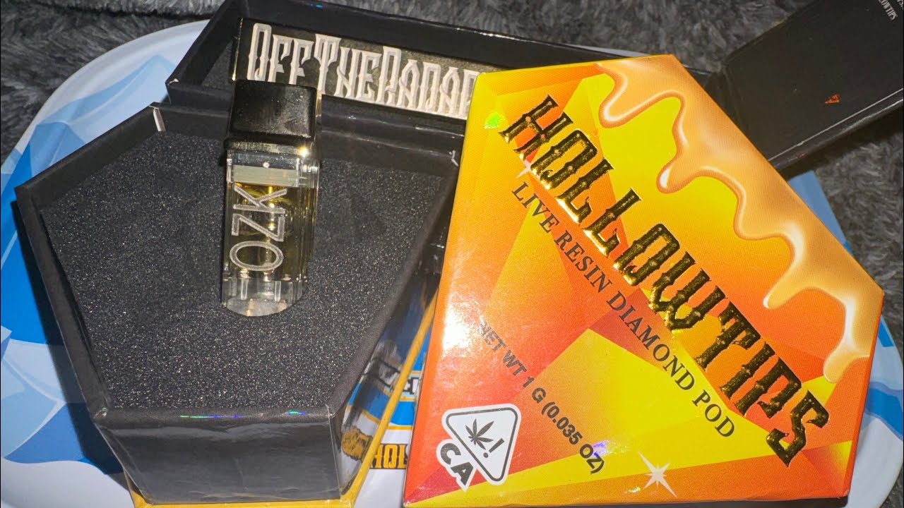 THIS POD LOOKS LIKE A DIAMOND! HOLLOWTIPS OZK LIVE RESIN DIAMOND POD REVIEW | OFF THE RADAR REVIEWS
