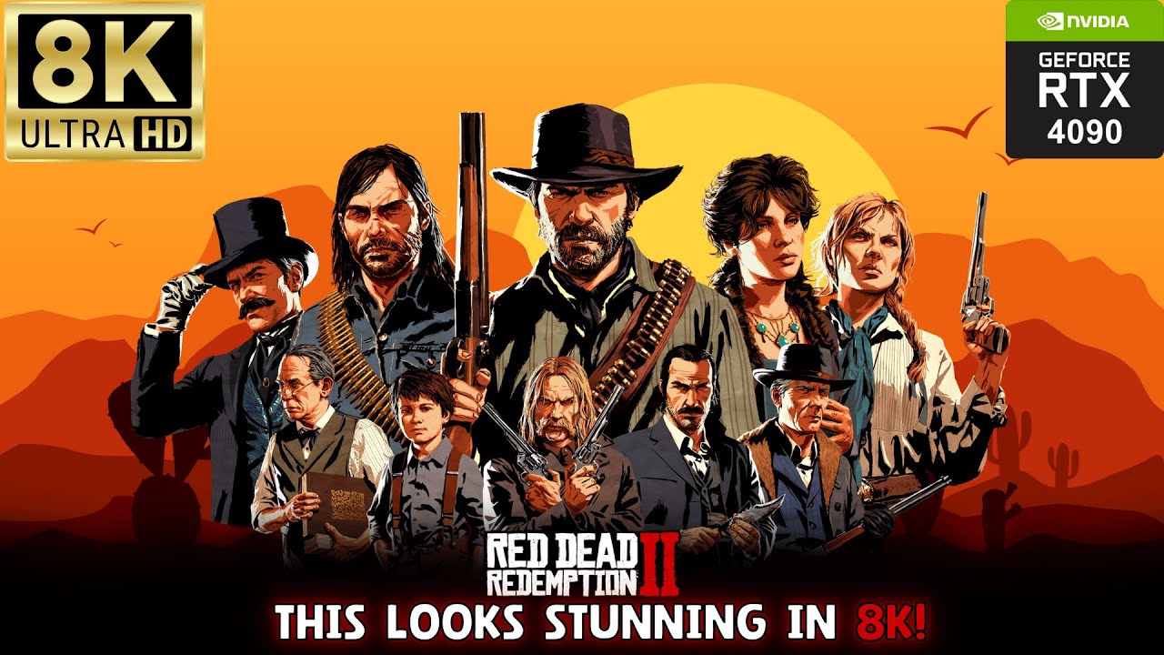 Red Dead Redemption 2 8K Ultra Max – Mind-Blowing Visuals! - YouTube