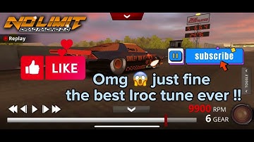 No limit drag 2.0 fastest Iroc tune ever !!! #nolimitdragracing2 #subscribe