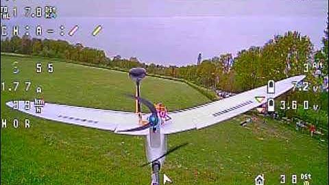 Zohd Drift. maiden. 411-wse, Caddx Ant on the tail. runcam in the nose