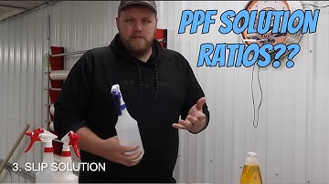 How To Mix PPF Solutions