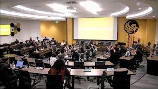 Student Government Senate March 27th, 2025